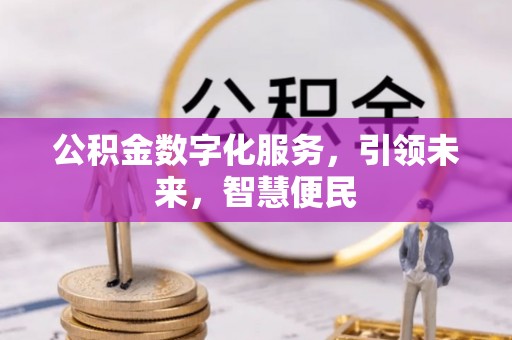 靖宇公积金数字化服务，引领未来，智慧便民