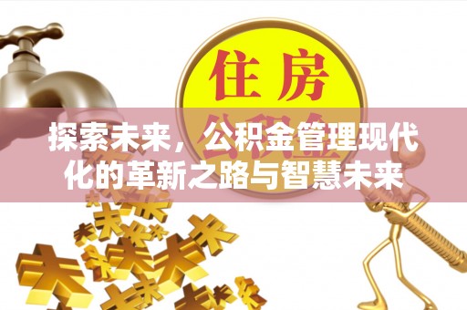 靖宇探索未来，公积金管理现代化的革新之路与智慧未来