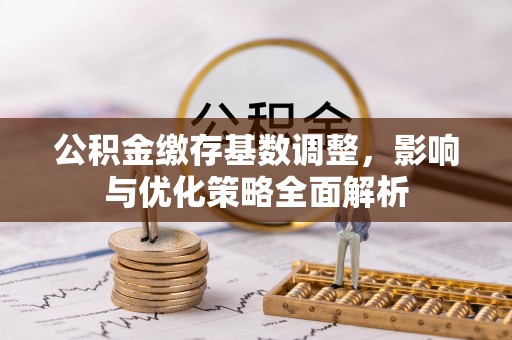 靖宇公积金缴存基数调整，影响与优化策略全面解析