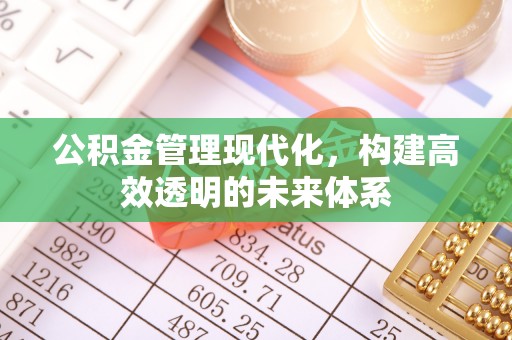 靖宇公积金管理现代化，构建高效透明的未来体系