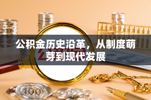 靖宇公积金历史沿革，从制度萌芽到现代发展