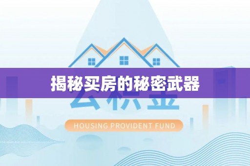 靖宇揭秘买房的秘密武器