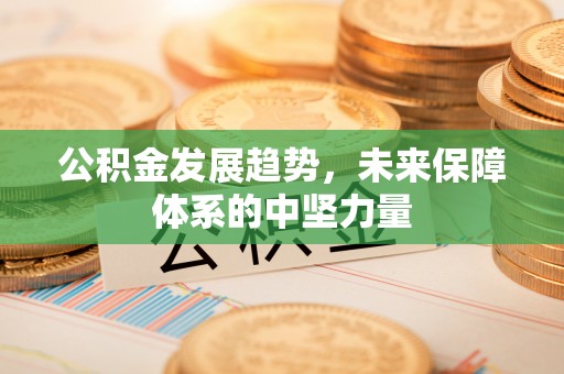 靖宇公积金发展趋势，未来保障体系的中坚力量