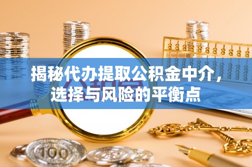 靖宇揭秘代办提取公积金中介，选择与风险的平衡点