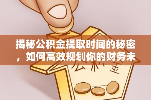 靖宇揭秘公积金提取时间的秘密，如何高效规划你的财务未来