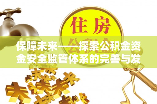 靖宇保障未来——探索公积金资金安全监管体系的完善与发展