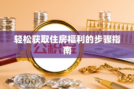 靖宇轻松获取住房福利的步骤指南